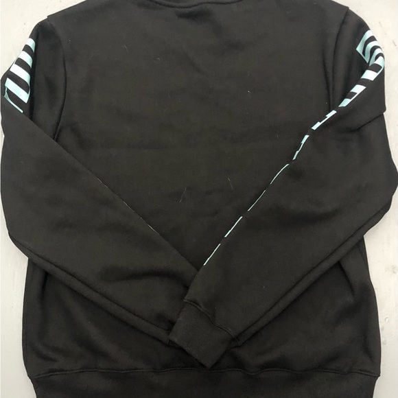 Genesis Graphic Space Ship Crew Neck Pullover Sweater. Black. Size Large. - Picture 3 of 7